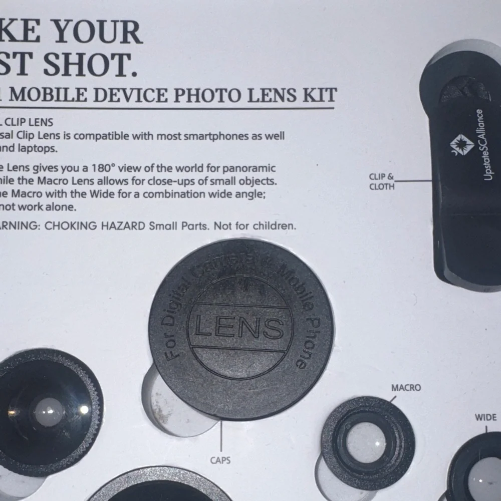 4-in-1 Mobile Device Photo Lens Kit